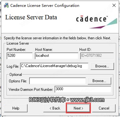 License Server Data