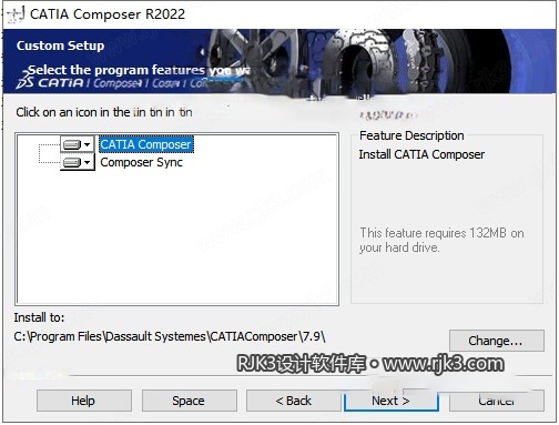 CATIA Composer 2023 安装图文教程