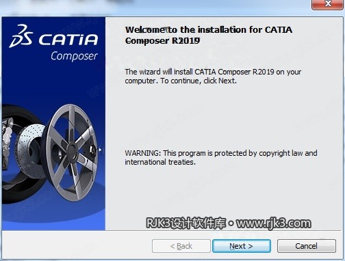 CATIA Composer 2019 安装图文教程