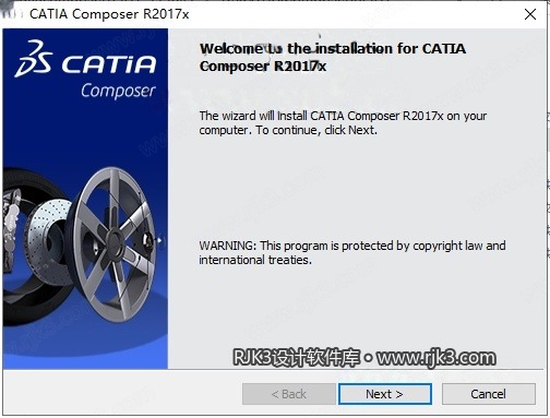 CATIA Composer 2017 安装图文教程