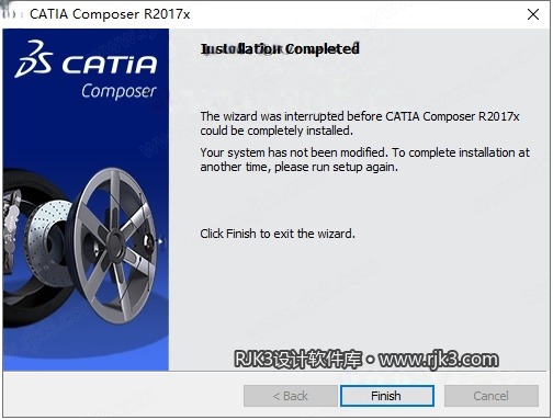 CATIA Composer 2017 安装图文教程