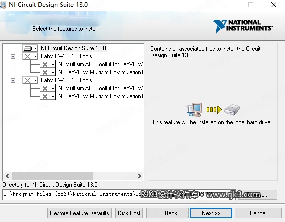 Multisim 13 图文安装教程 Multisim 13 高级版