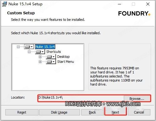 Foundry Nuke 15.1V4 图文安装教程 Foundry Nuke 15.1V4 图文安装教程