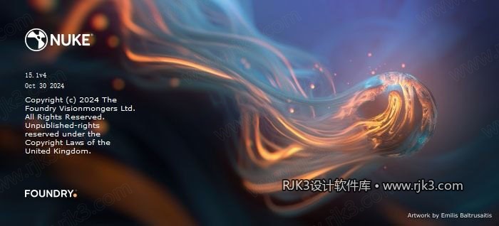 Foundry Nuke 15.1V4 图文安装教程 Foundry Nuke 15.1V4 图文安装教程