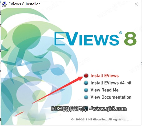 EViews 8.0版高级版安装教程及最低配置需求(附安装包) EViews 8.0版高级版安装教程及最低配置需求(附安装包)